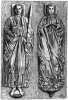 Heinrich der Löwe und Mathilde auf der Deckelplatte ihres Grabmales im Braunschweiger Dom.png