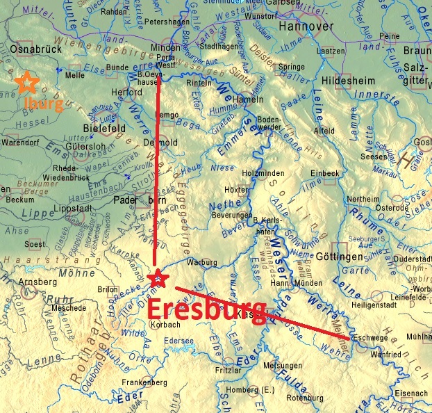 Eresburg - Weser - Irminsul.jpg